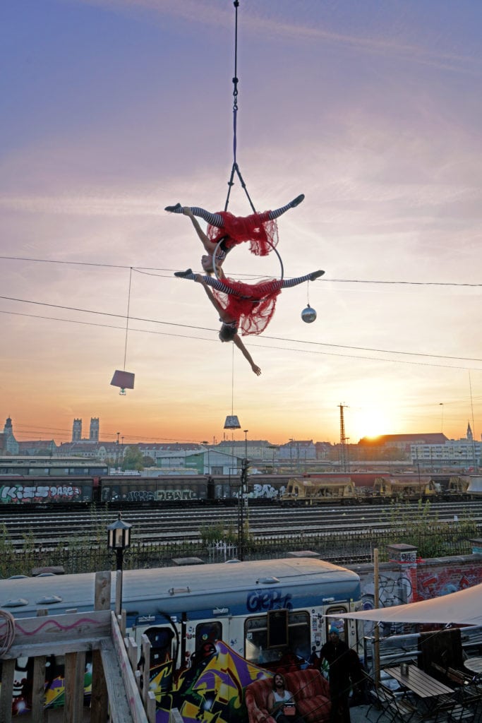 Seeing a circus under the open sky in the middle of Munich is what to do when you're in Munich