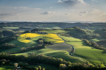 View of the green Wiedtal