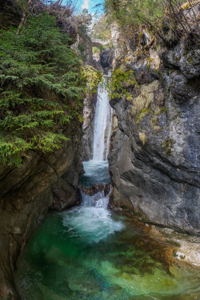 Wasserfall Tatzelwurm in Bayern
