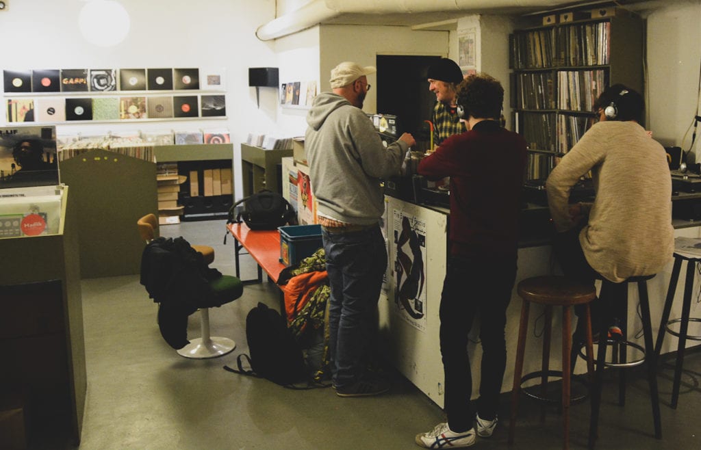 Groove Attack Records - Schallplattenladen in Köln von innen