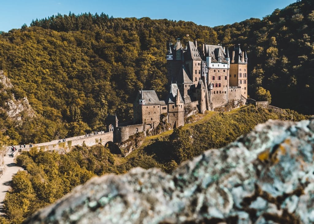 Die Sternradtour an der Mosel führt auch an der Burg Eltz vorbei