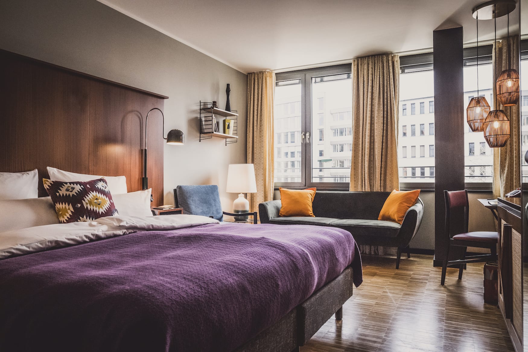 Hotel rooms with a vintage look: Welcome to Hotel Henri in Düsseldorf