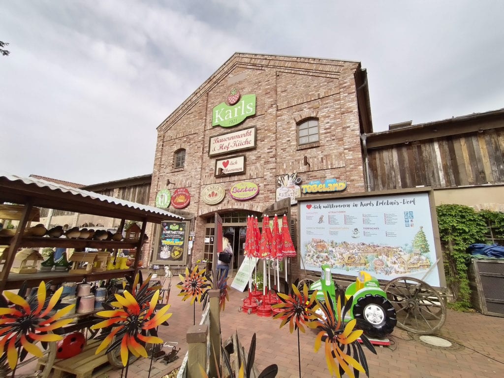 Karls Erlebnishof in Northern Germany started as a strawberry farm