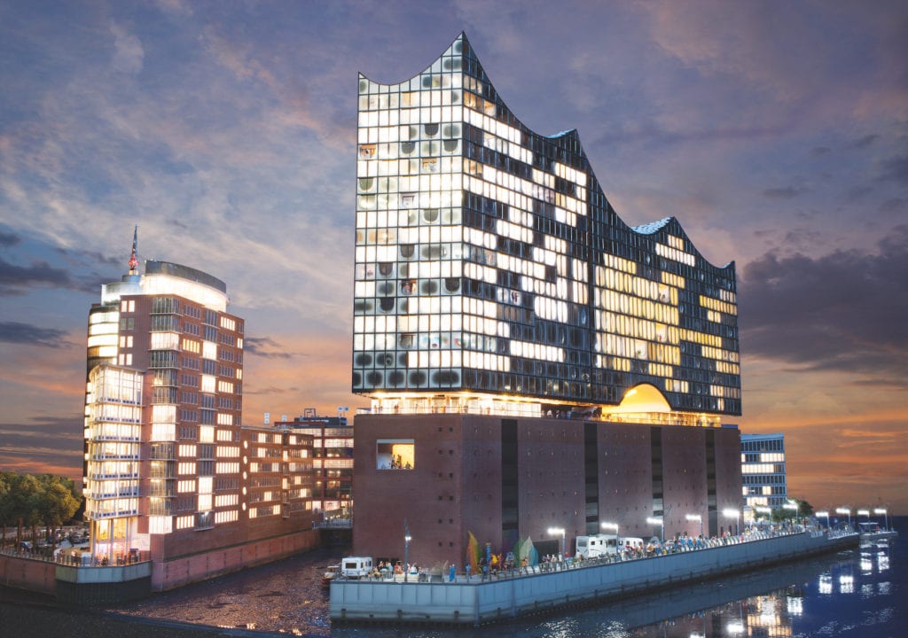 In the Miniature Wonderland since 2013: The famous Elbphilharmonie in Hamburg's HafenCity! 