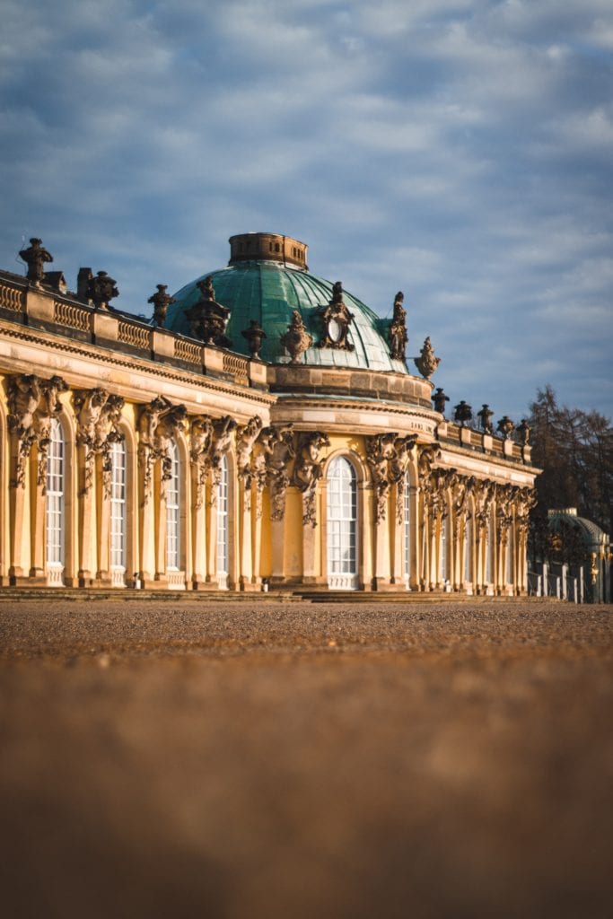 Beautiful New Palace at Sanssouci Park