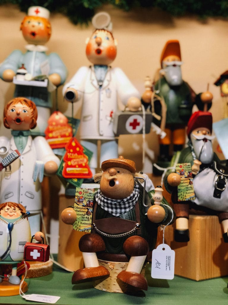 wooden Christmas figurines