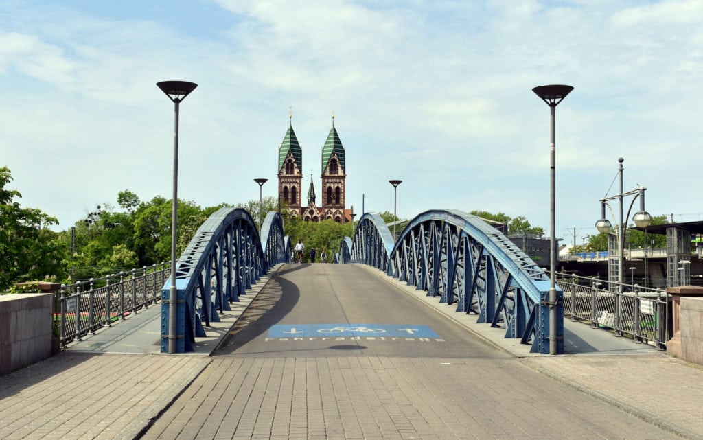 Wiwili-Brücke in Freiburg