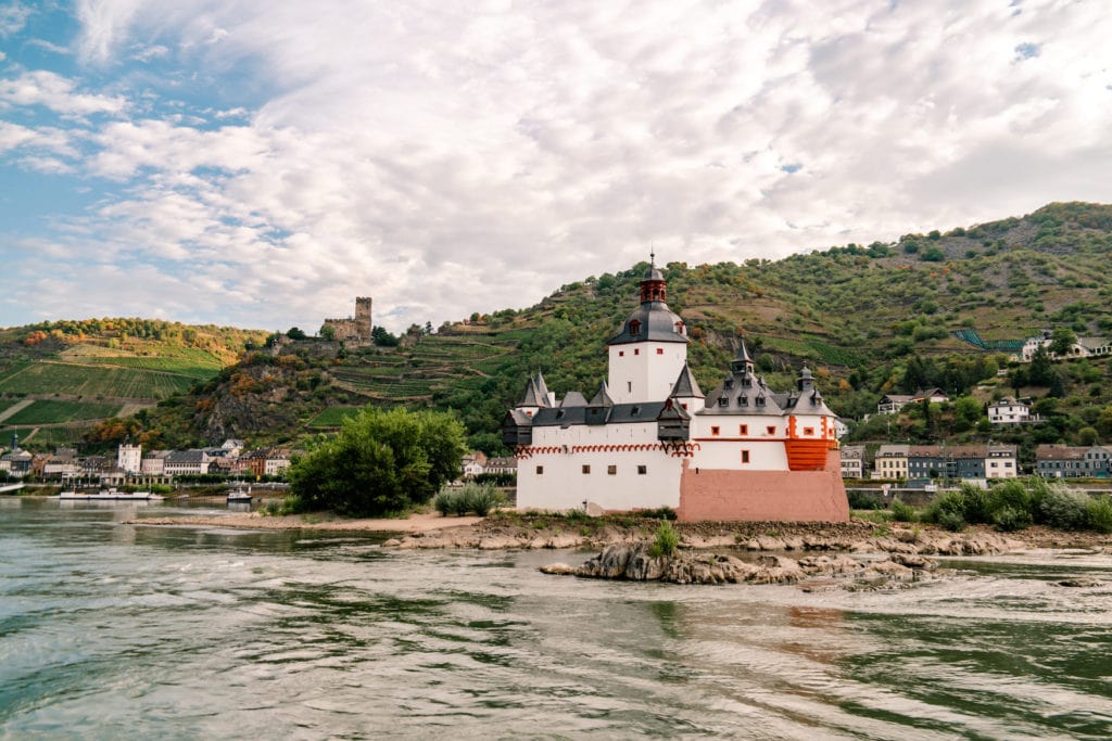 Schloss bei Kaub am Rhein