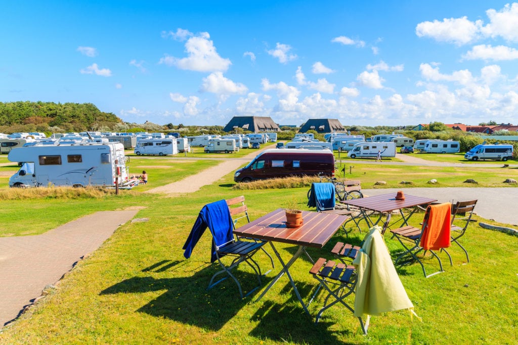 Einer der schönsten Campingplätze in Deutschland auf Sylt