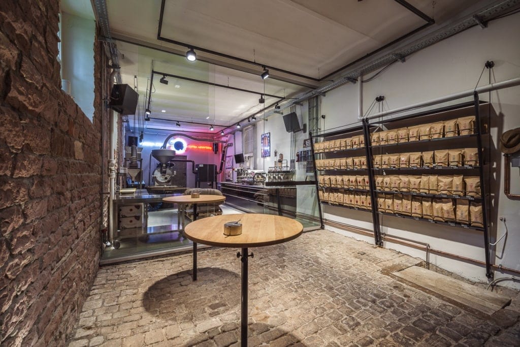 Coffee roaster shop Florian Steiner in Heidelberg