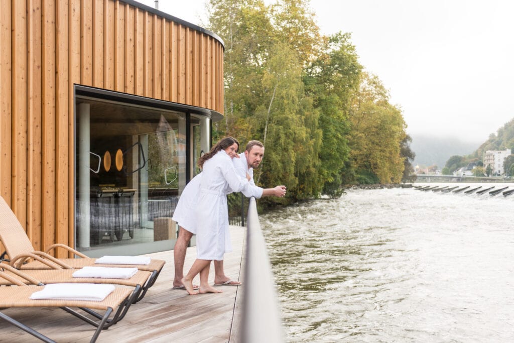 Wellness in Rhineland-Palatinate at the Emser Therme on the River Lahn