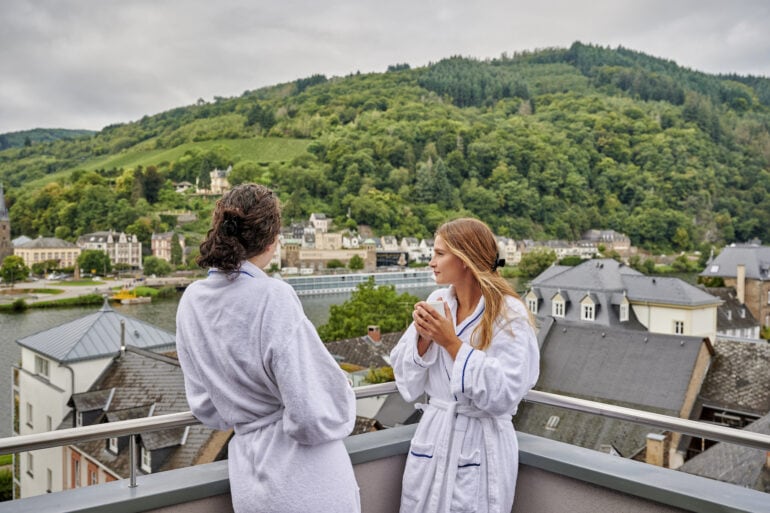 Time out above the rooftops of Traben-Trarbach
