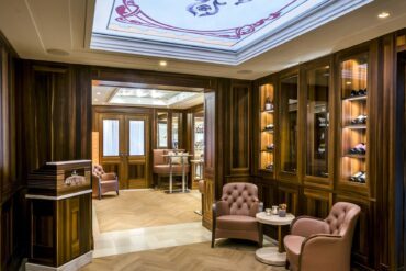 Art Deco Stil der historischen Predigtstuhlbahn