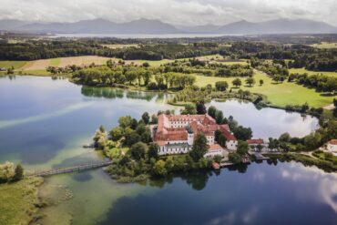 Seeon Monastery in Klostersee