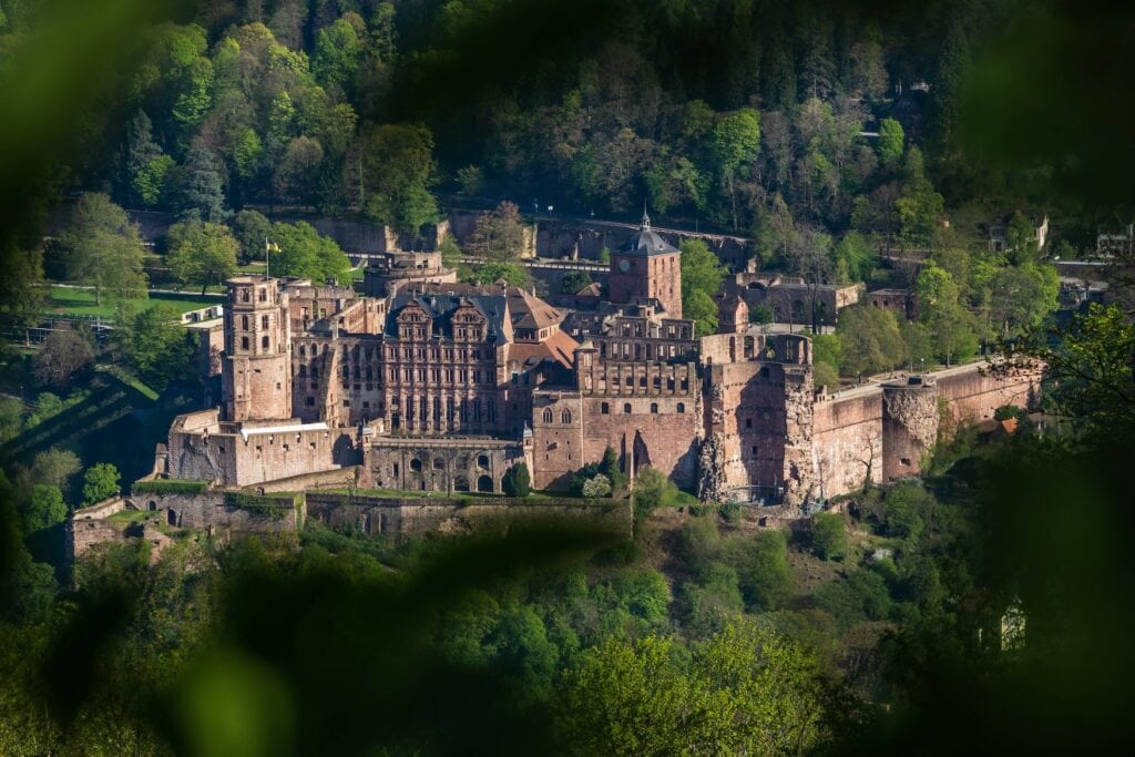 Blick aufs Heidelberger Schloss