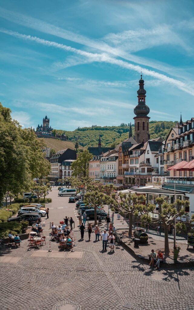 Cochem is a stop on the Moselsteig, one of the most beautiful long-distance hiking trails in Germany