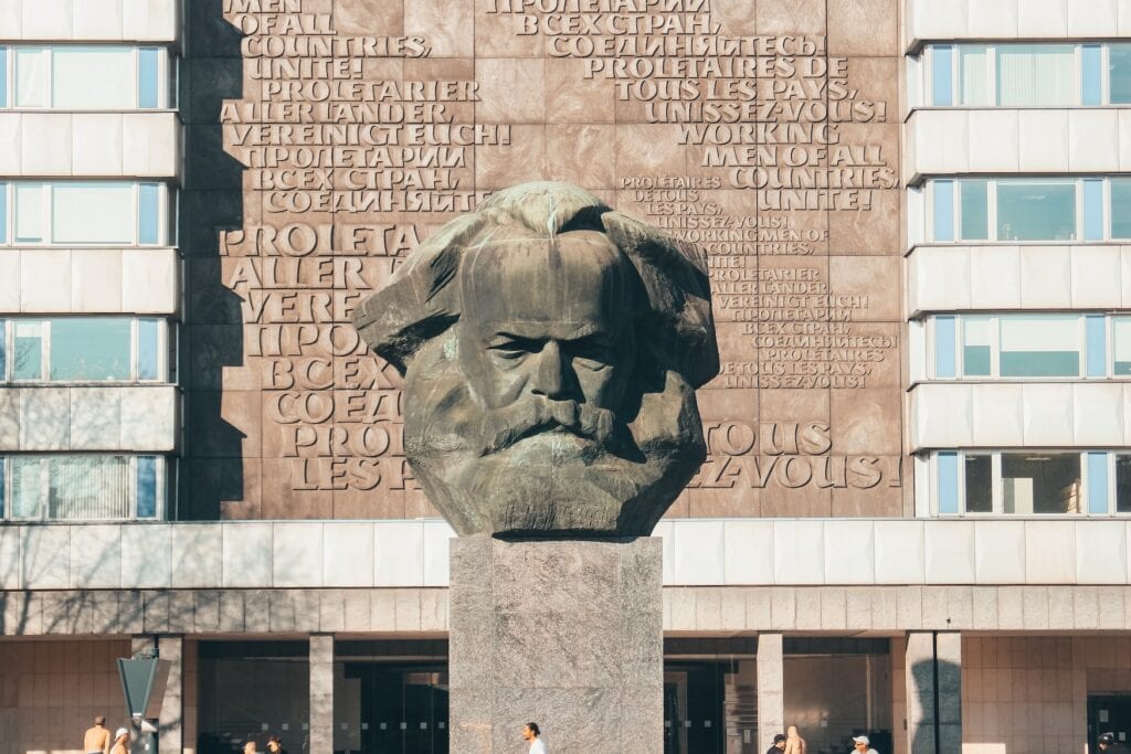 Karl Marx Statue in Chemnitz