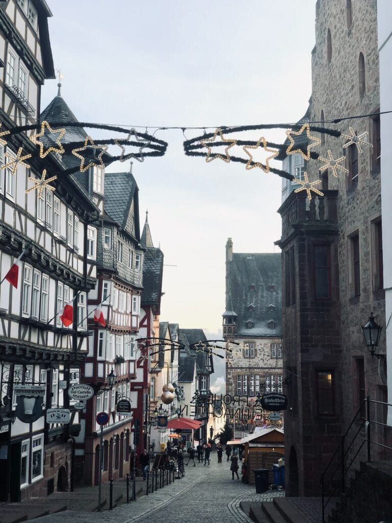 Weihnachtsmarkt in der Marburger Altstadt