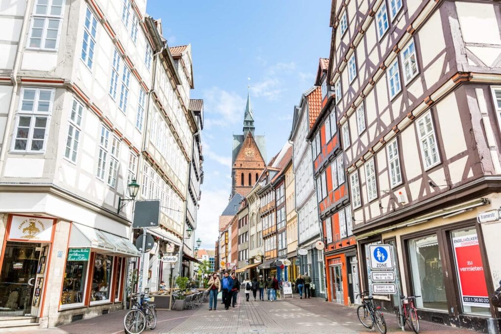 Old town in Hanover