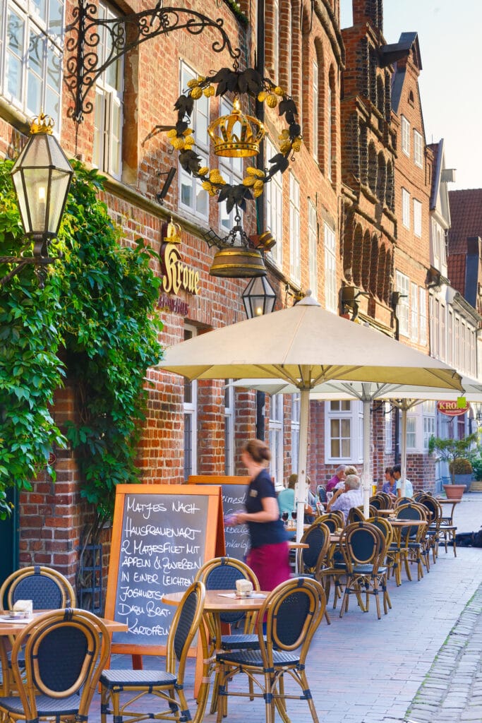 Gastronomie in der Altstadt von Lüneburg