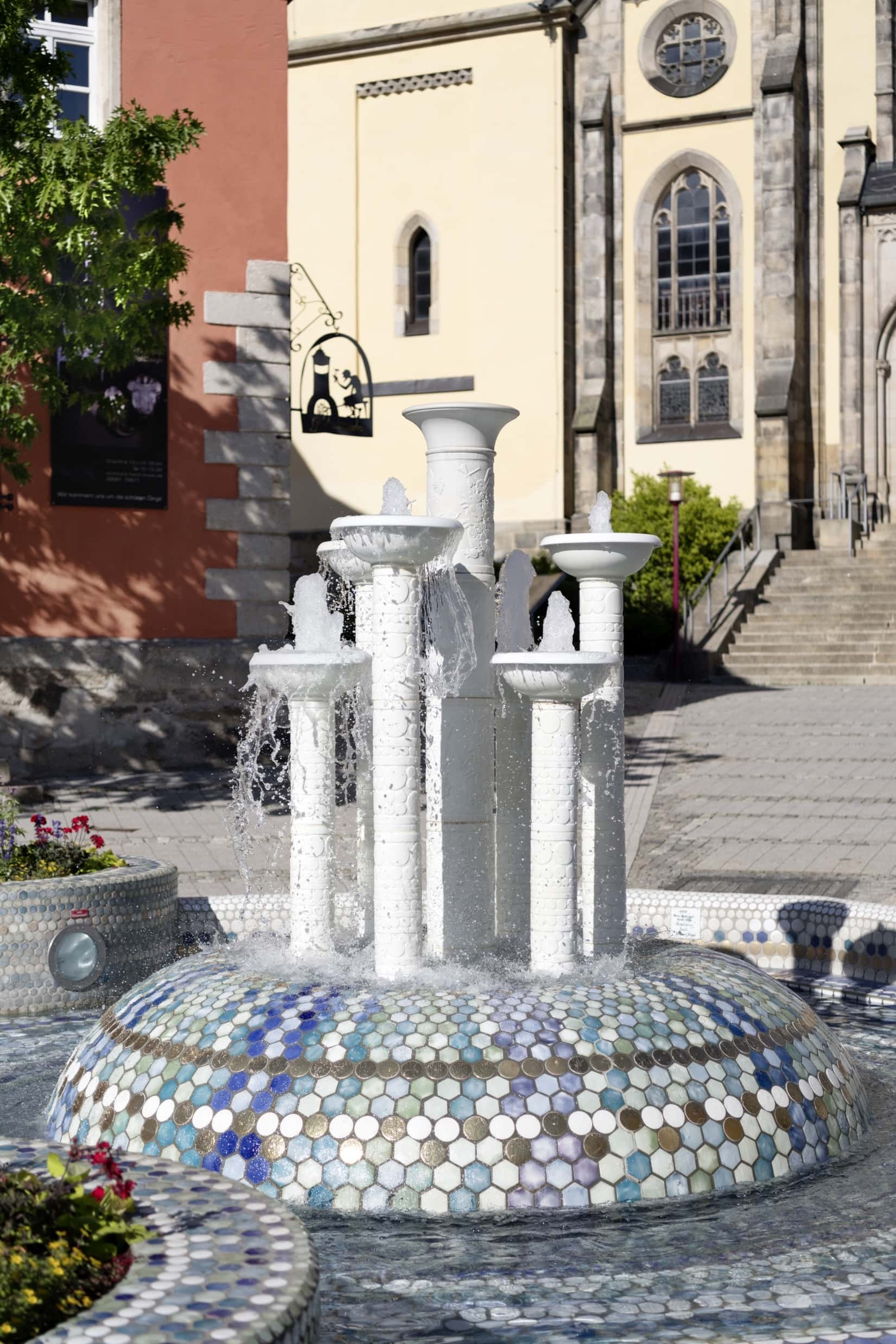 Porcelain Fountain in Selb