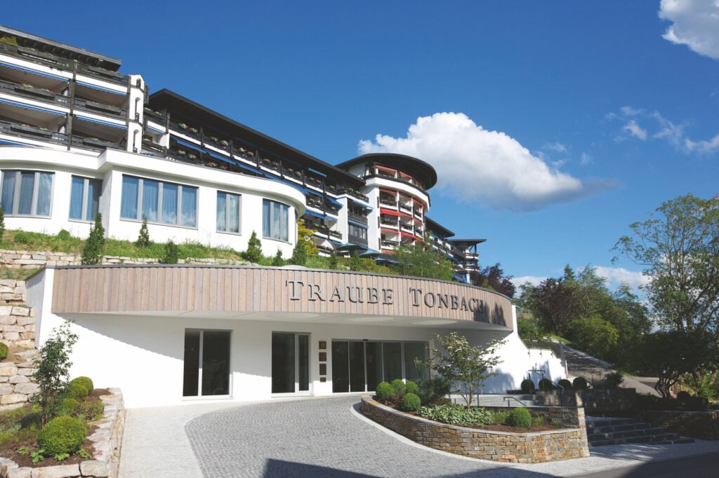 Exterior facade of the Hotel Traube-Tonbach 