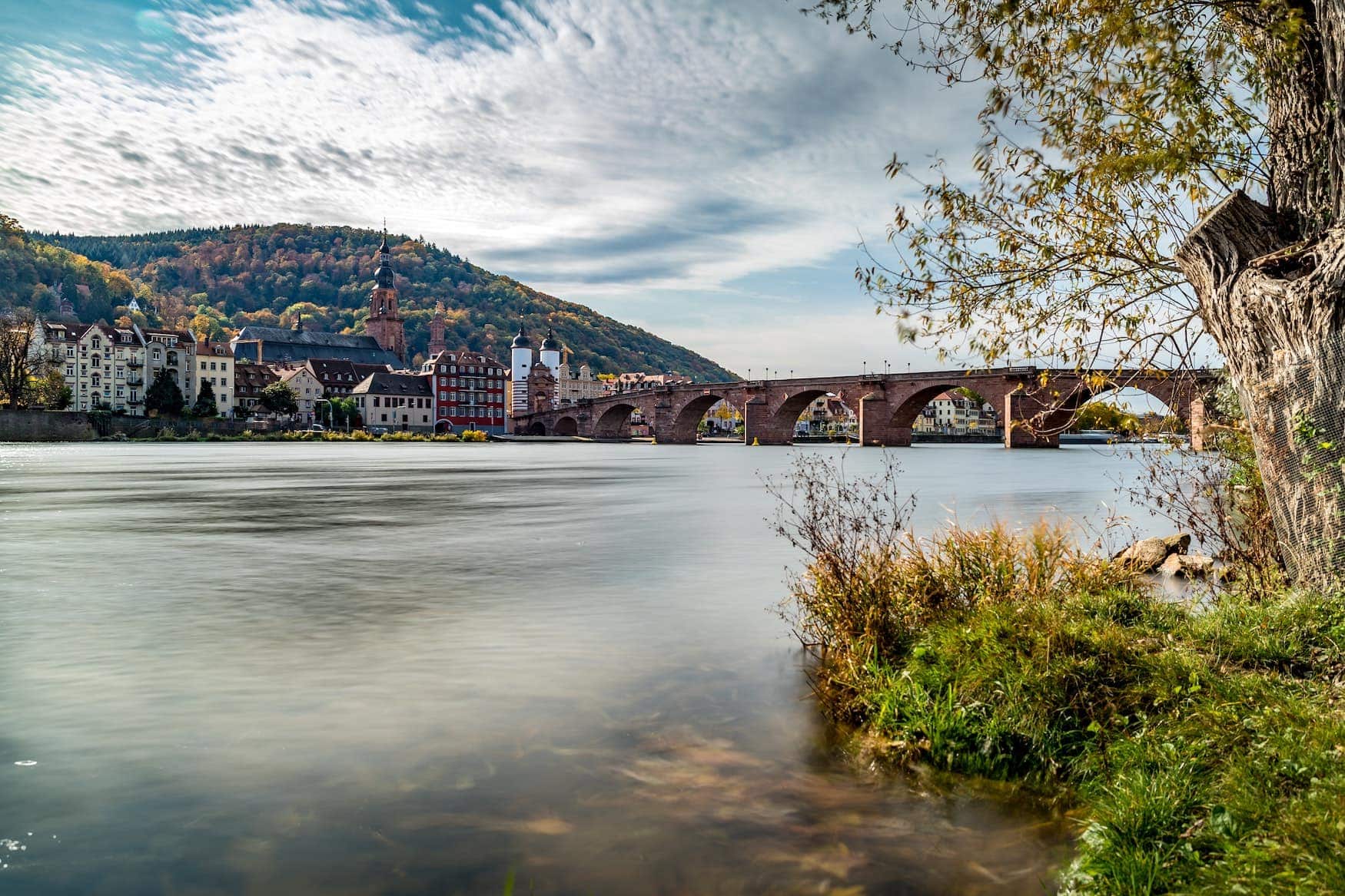 Skyline of Heidelberg, one of our favourite cities in Baden-Württemberg