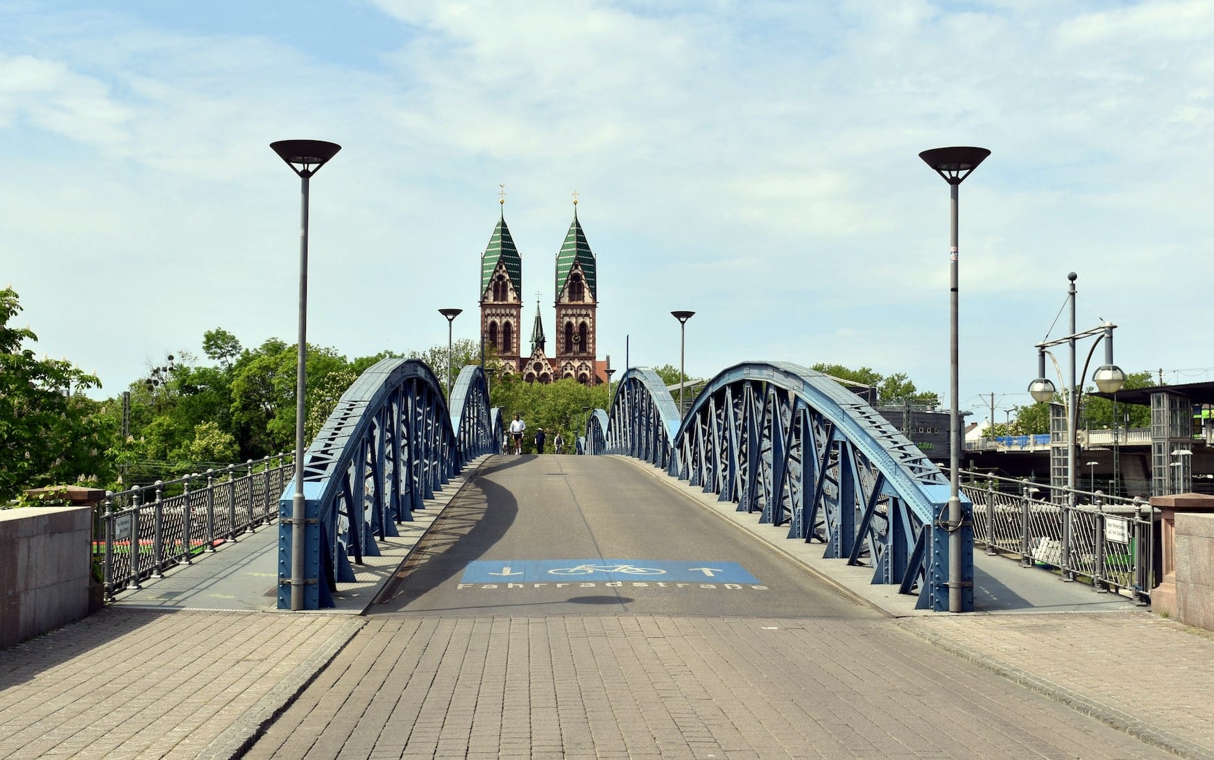 Wiwili Bridge in Freiburg
