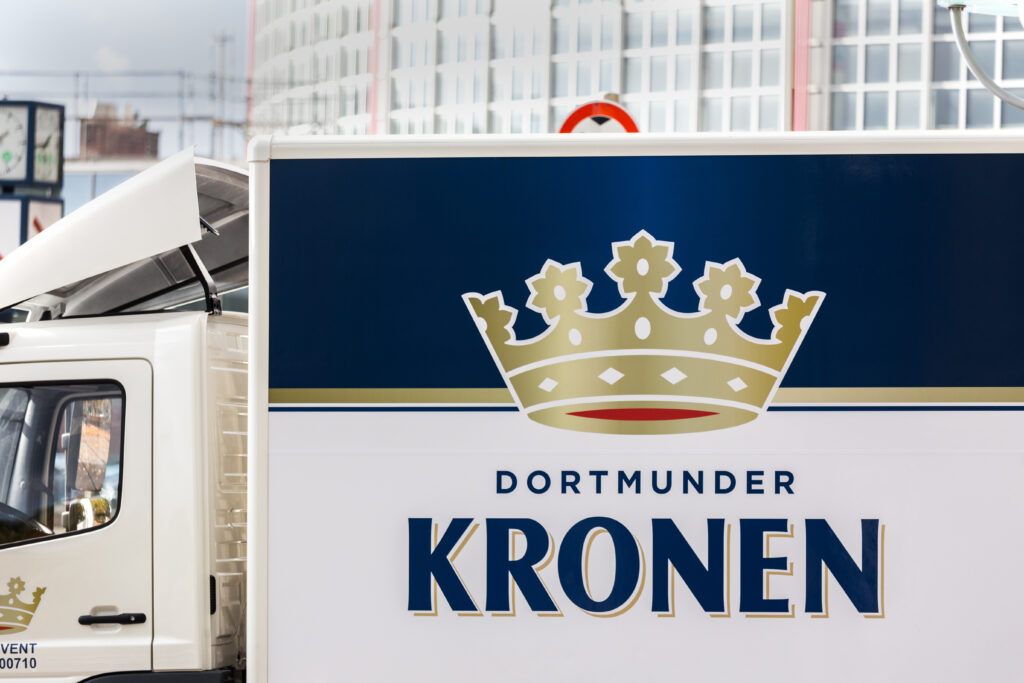 Export beer from Dortmund: Kronen