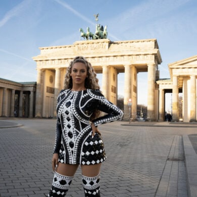 Wachsfigur von Beyonce von Madame Tussaud in Berlin