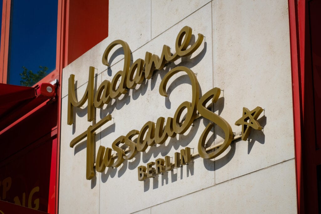 Eingang vom Madame Tussauds in Berlin