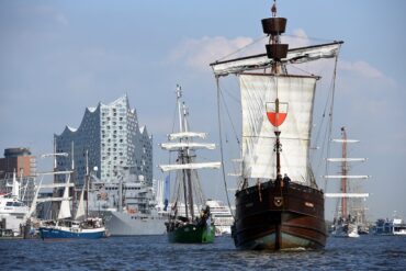 Schiffe beim Hamburger Hafengeburtstag