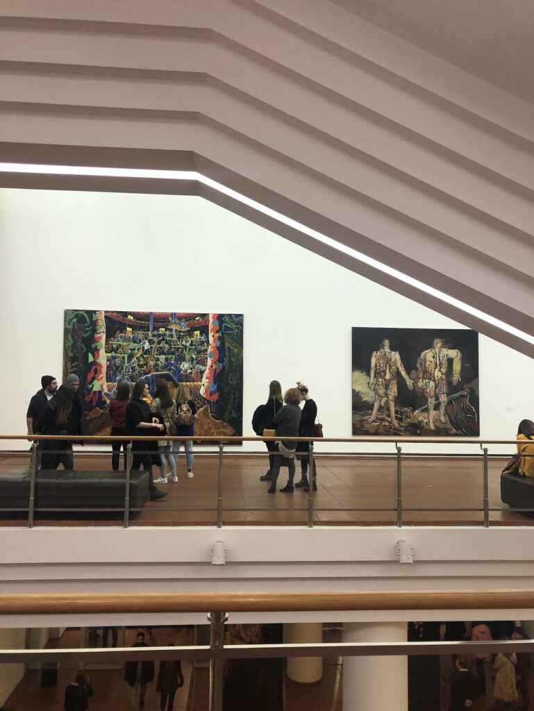 visitors at Museum Ludwig in Köln, one of the best art museums in NRW