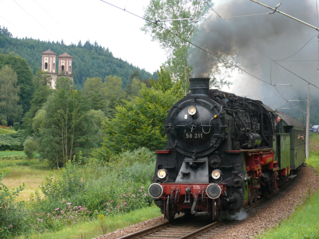 Trains in Germany: Albtahlbahn in the Black Forest