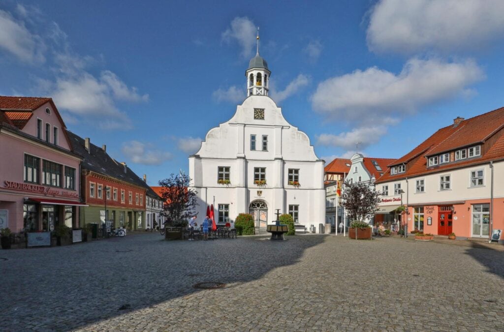 Rathausplatz in Wolgast