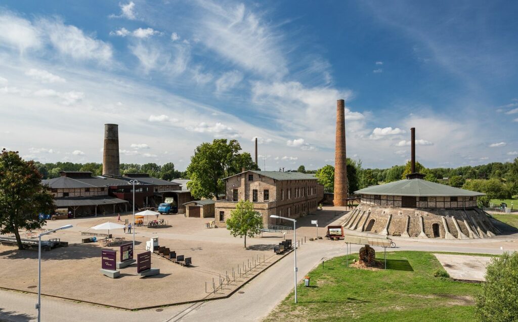 Brick Factory in Mildenberg in Brandenburg