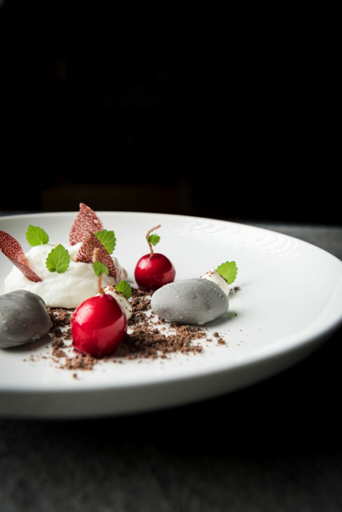 Detailed view of a dish at Restaurant Schwane