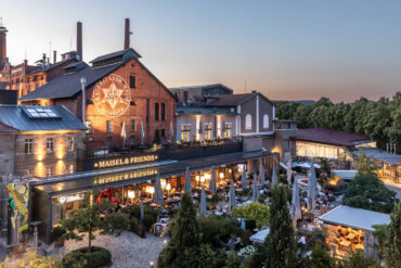 Aussenansicht der Bier-Erlebniswelt Maisel in Bayreuth