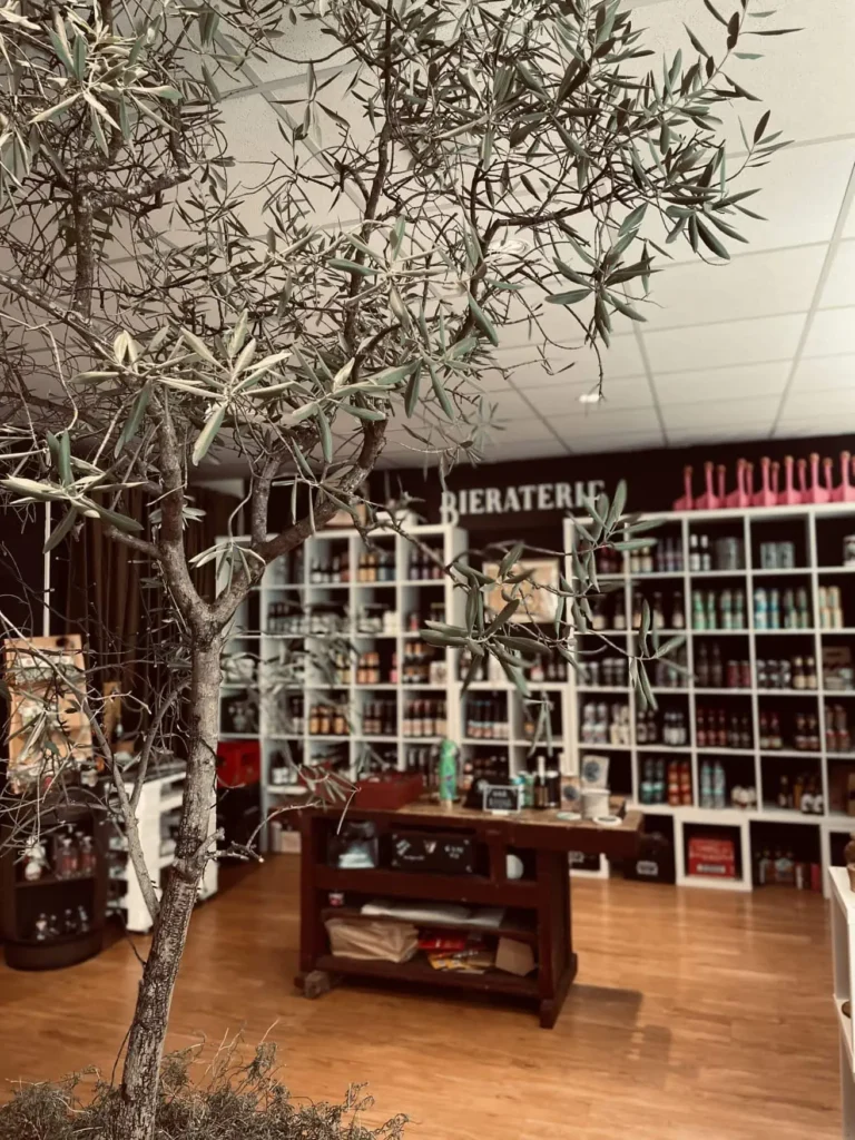 Sales room of the Bieraterie