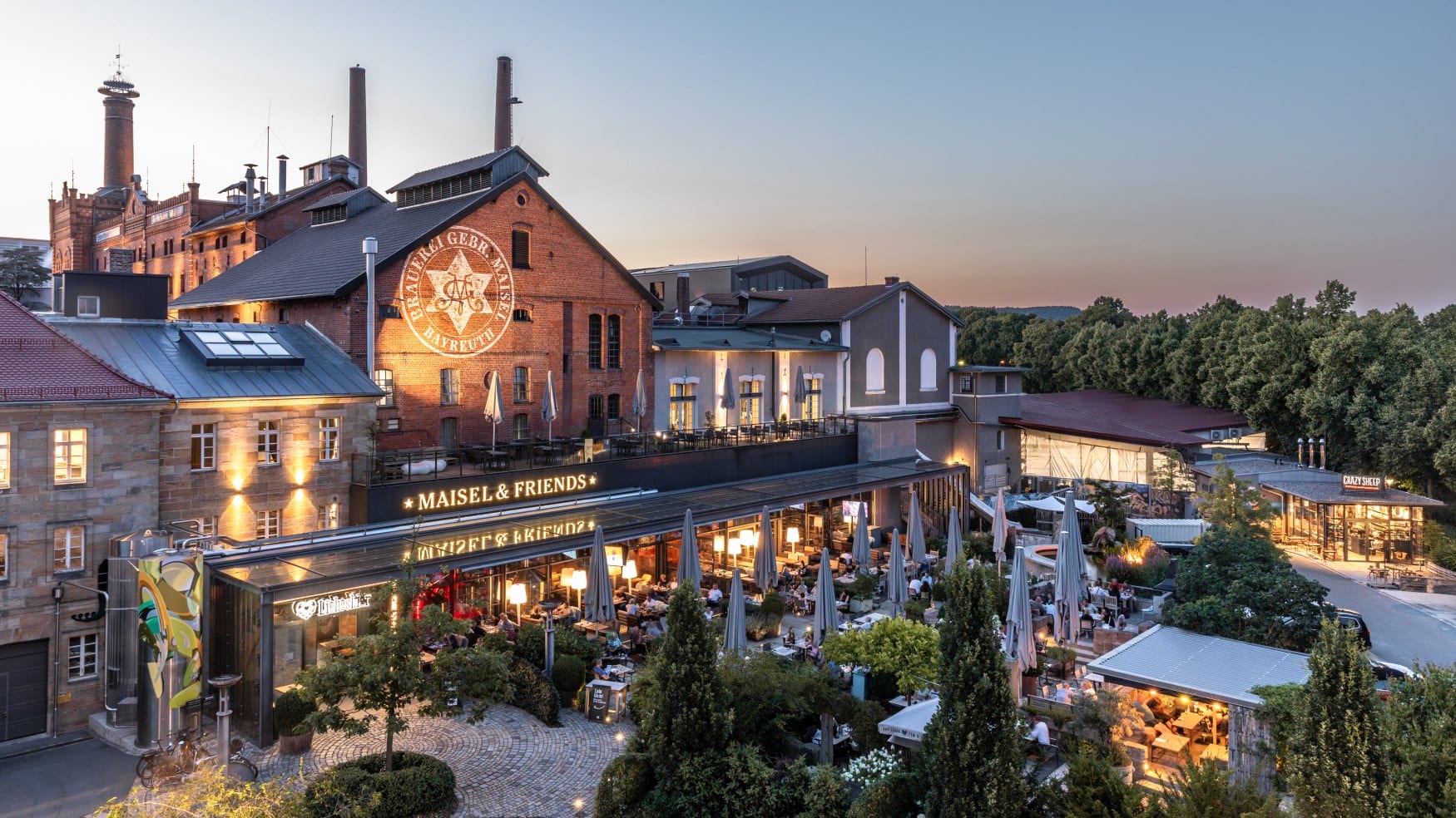 Exterior view of the Maisel Beer Experience in Bayreuth