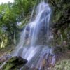 Der Uracher Wasserfall, ein beliebtes Wanderziel in Baden-Württemberg