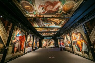 Promo picture of the exhibition "Sistine Chapel", which can be seen in Hamburg from June 28.