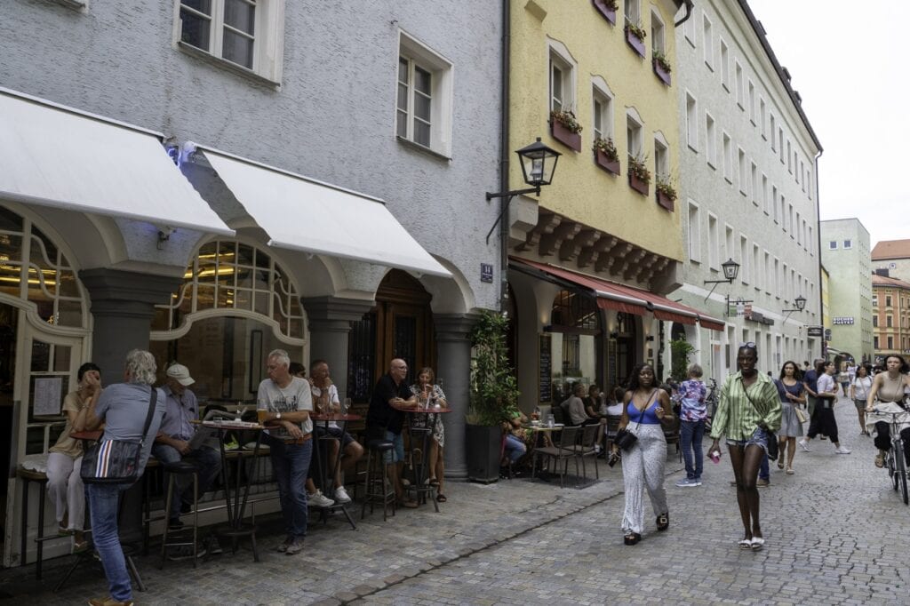 Die Café Bar in Regensburg