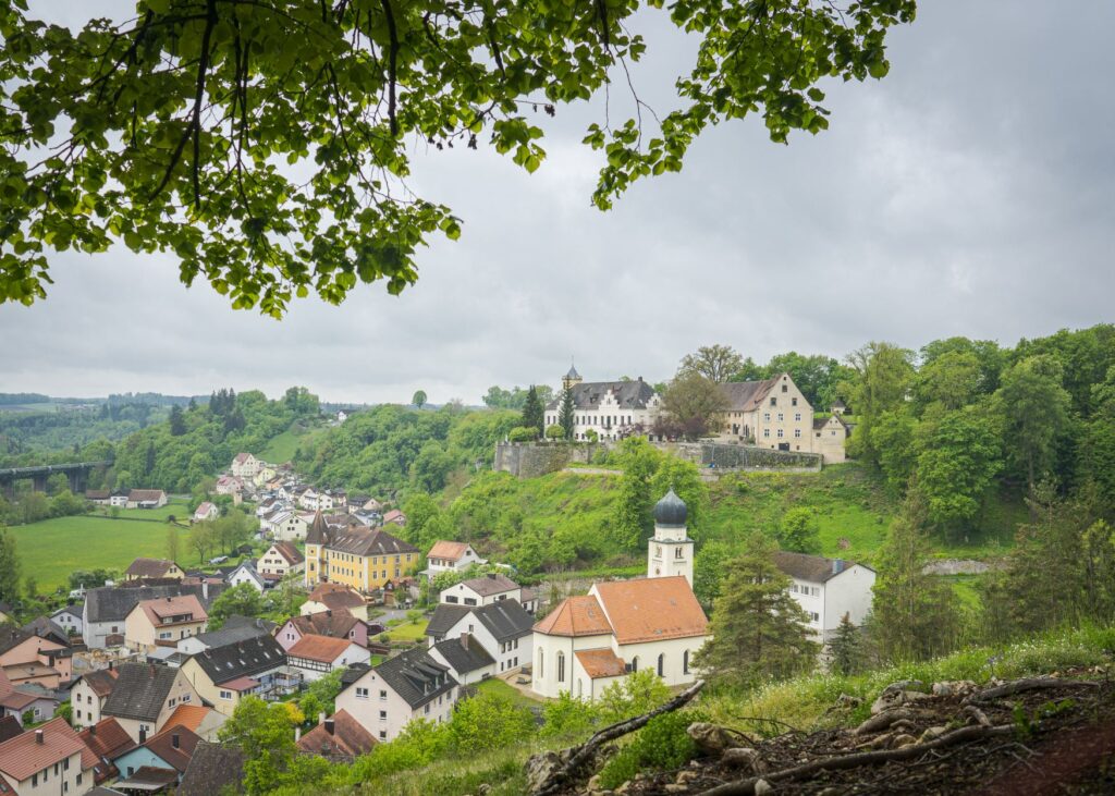 Stadtansicht von Treuchtlingen in Franken