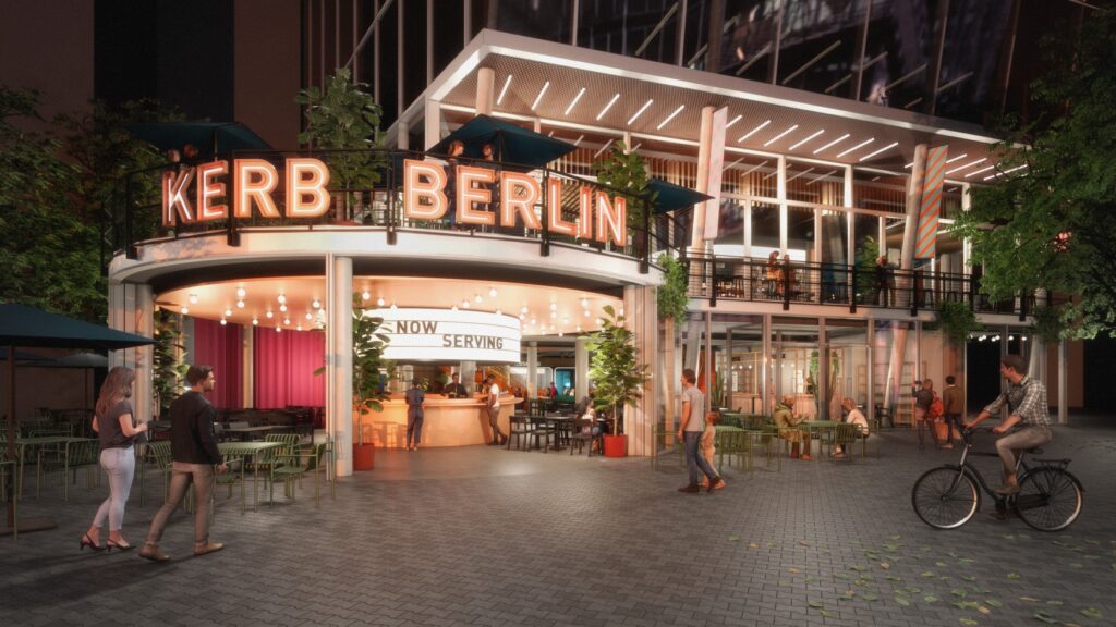 Die Kerb Foodhall in Berlin von aussen
