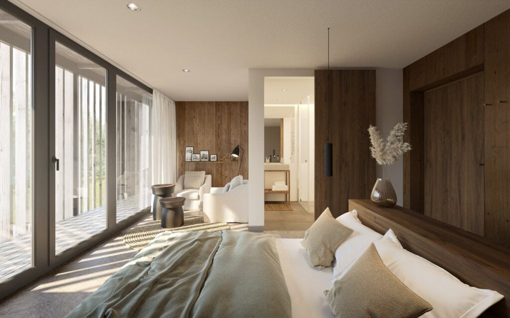 Hotelzimmer im Naturhotel DIE MAISE in Hayingen auf der Schwäbischen Alb