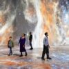 Die neue Ausstellung "Kosmos" im Port de Lumiéres.