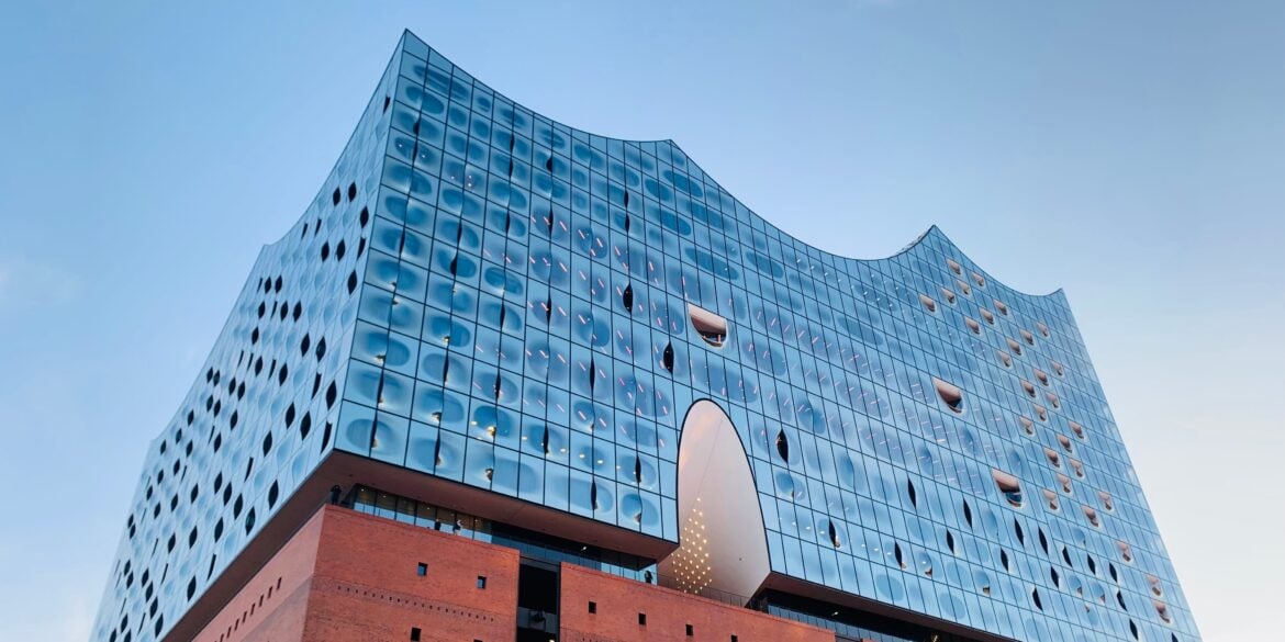 Die Elbphilharmonie in Hamburg.