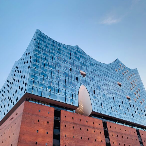 Die Elbphilharmonie in Hamburg.
