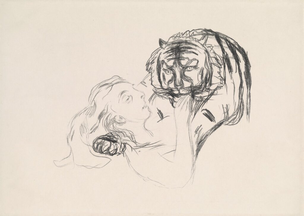 Edvard Munch, Der Tiger